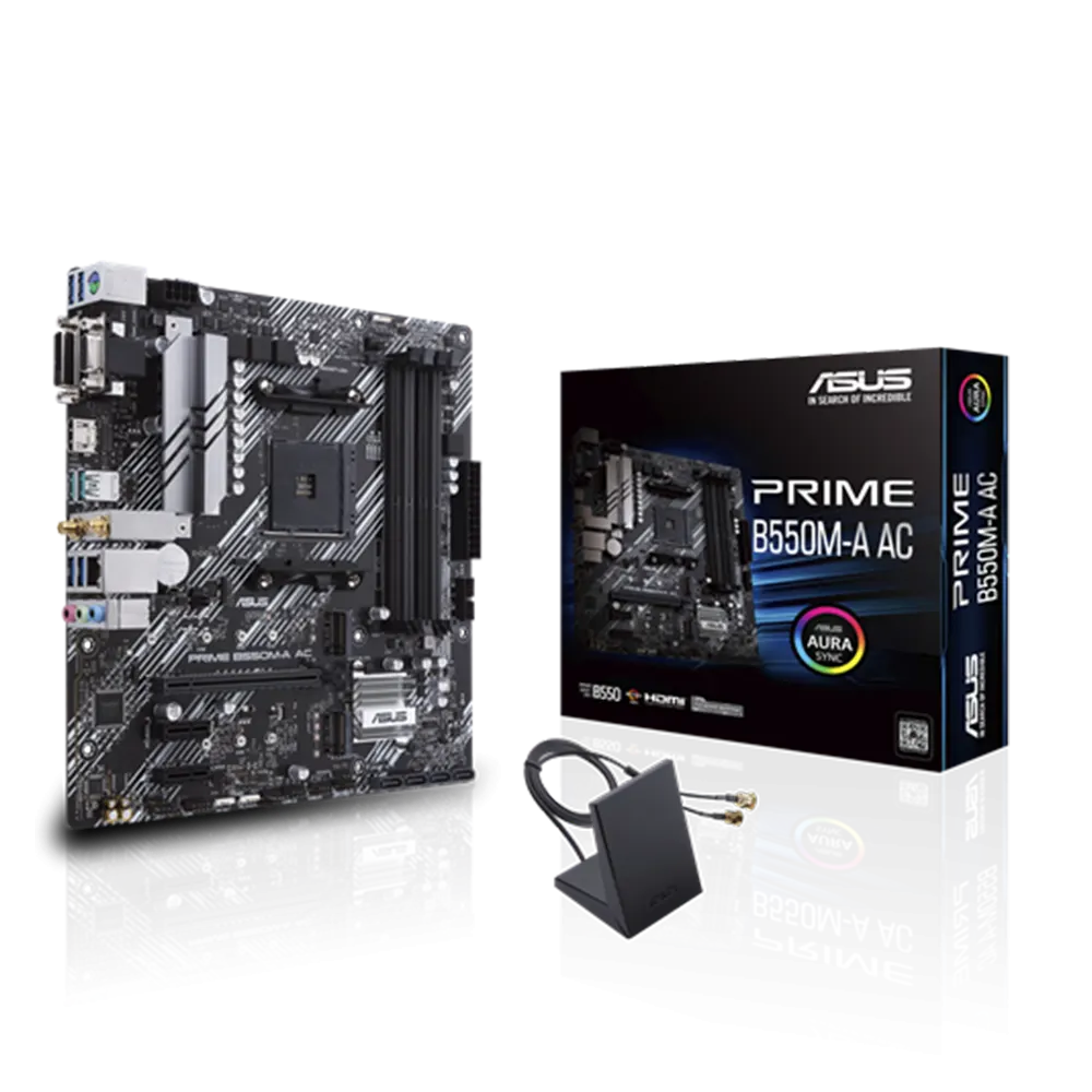 ASUS Micro ATX PRIME B550M-A AC