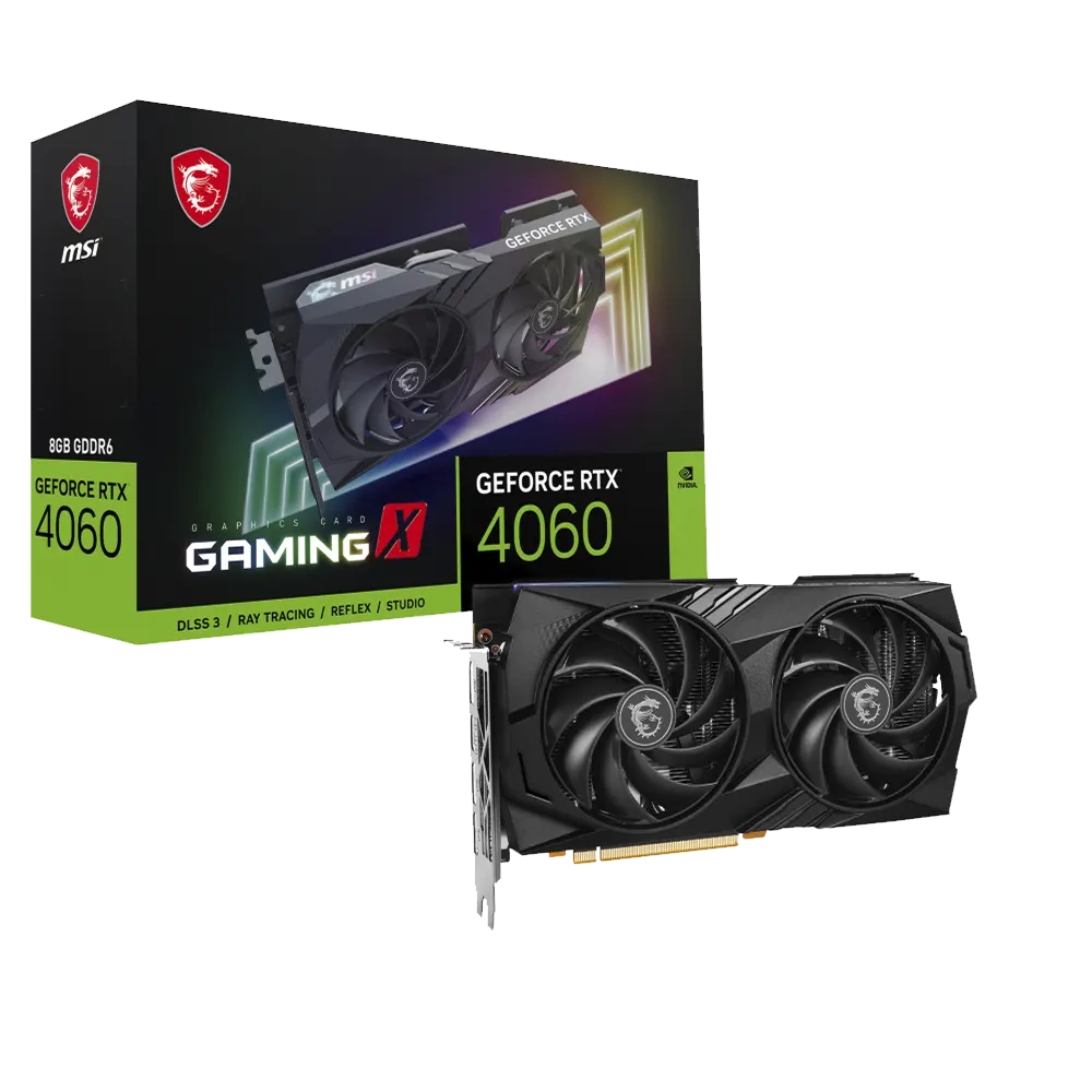 MSI NVIDIA GeForce RTX 4060 GAMING X