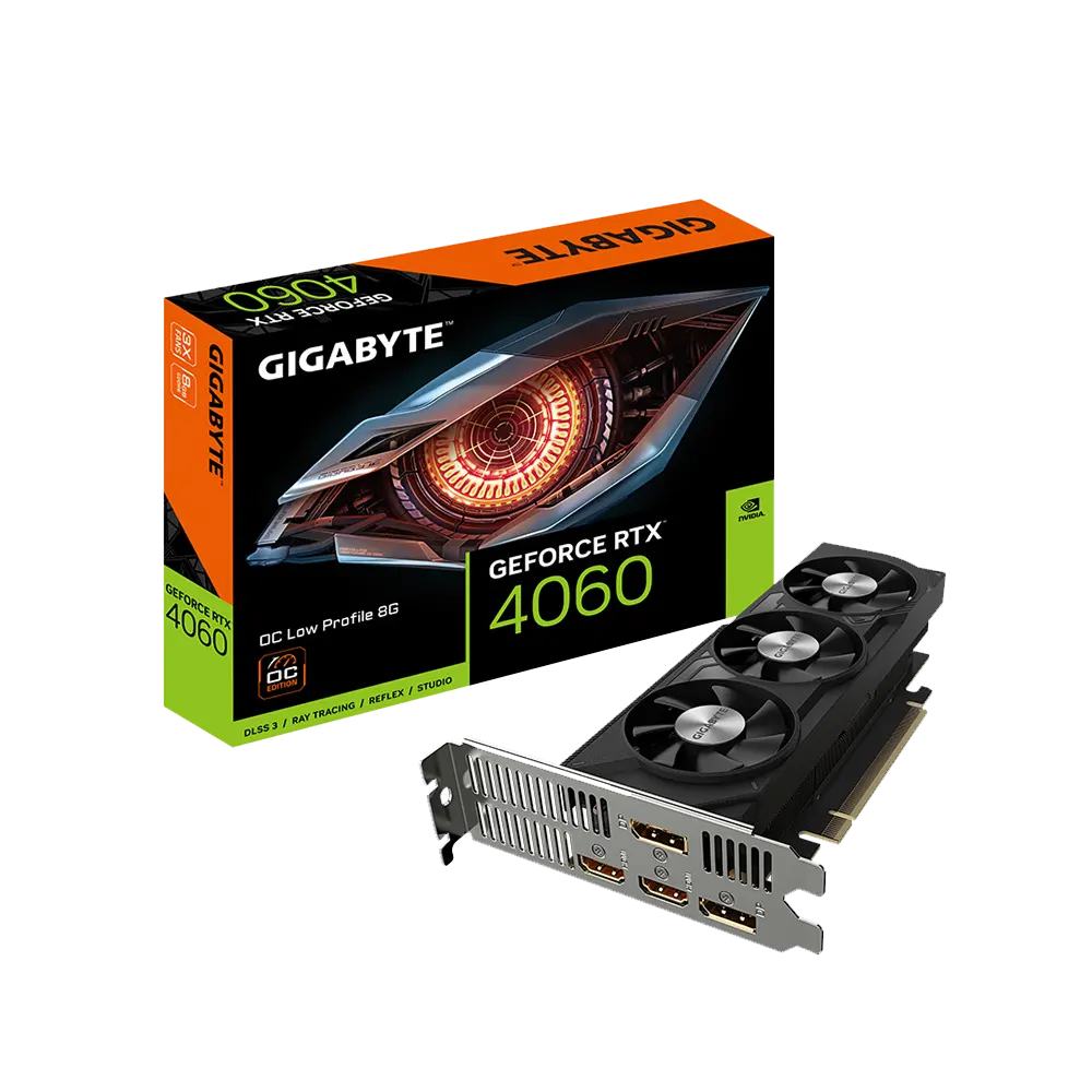 Gigabyte NVIDIA GeForce RTX 4060 OC Low Profile 8G