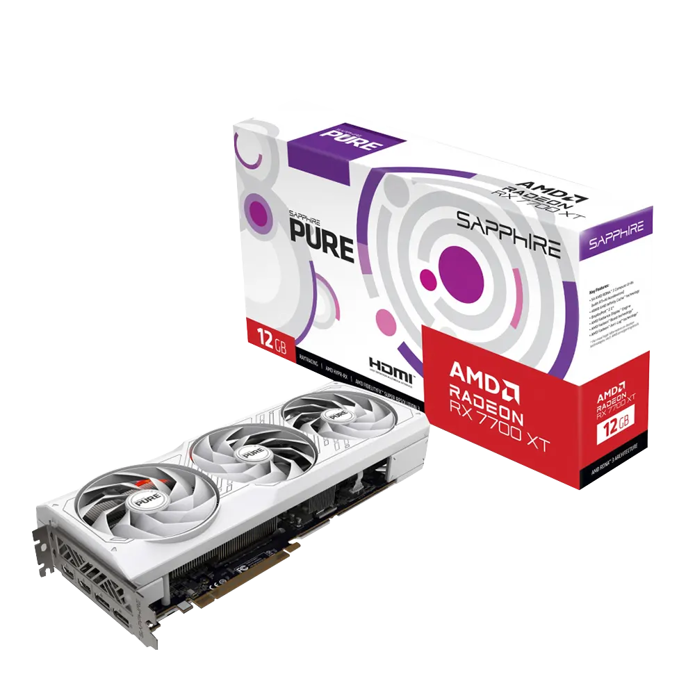 Sapphire PURE AMD Radeon RX 7700 XT