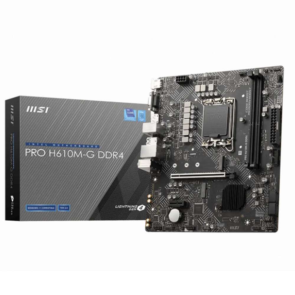 MSI Micro-ATX PRO H610M-G DDR4