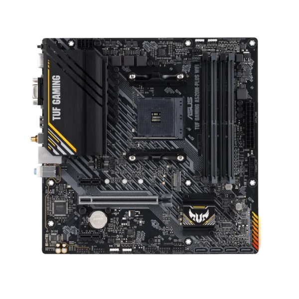 Tarjeta Madre Asus TUF GAMING A520M-PLUS WIFI AMD A520 Socket AM4 Wi-Fi 5 DDR4 Micro ATX