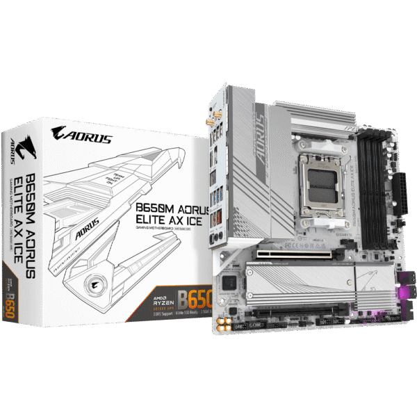 GIGABYTE B650M A ELITE AX ICE