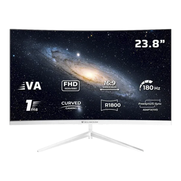 Monitor Gamer Curvo BalmRush MAG24Y LED 23.8