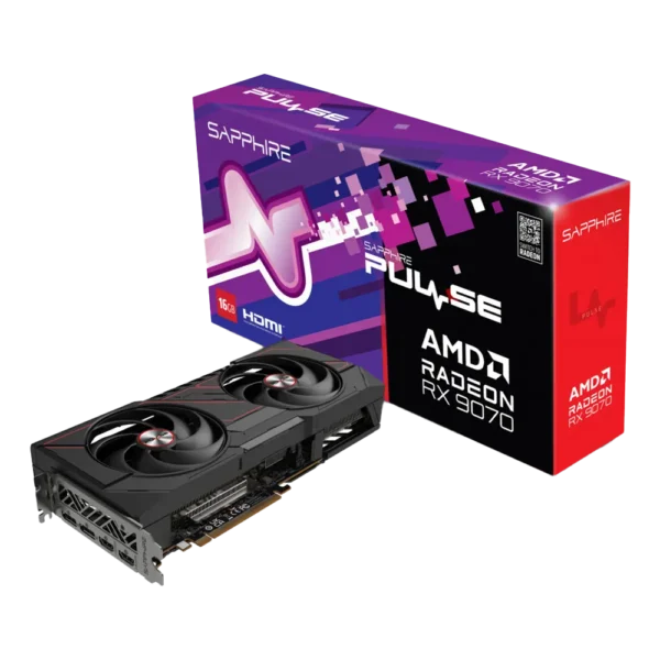 Tarjeta de Video Sapphire AMD Radeon RX 9070 Pulse
