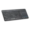 Teclado Inalámbrico Acteck Inspire Smart TI707 Negro Touch Pad Integrado