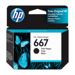 HP 667 NEGRO 3YM79AL
