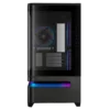 Gabinete ASUS Prime AP202 ARGB Midi-Tower Cristal templado Curvo 3 Ventiladores Instalados Negro