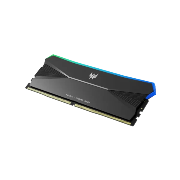 Memorias RAM DDR5 UDIMM Acer Predator Hera RGB Negras 32GB Kit 2x16GB 6000MT/s