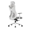 Silla Ejecutiva Acteck Floe Pro EC737 Respaldo de Malla Reposabrazos Blanco
