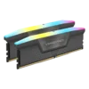 Memorias RAM DDR5 UDIMM Corsair Vengeance RGB Negras 32GB Kit 2x16GB 6000MT/s