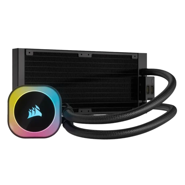 Enfriamiento Líquido Corsair iCUE Link H100i RGB Negro