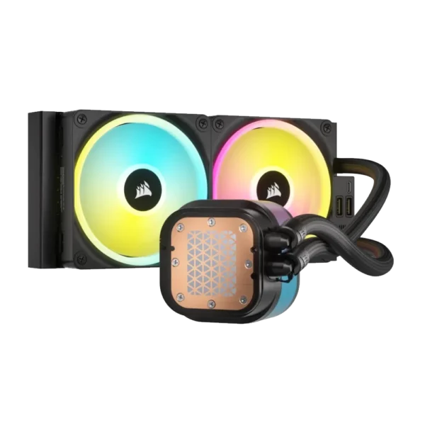 Enfriamiento Líquido Corsair iCUE Link H100i RGB Negro