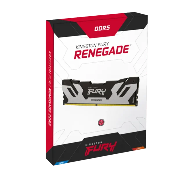 Memoria RAM DDR4 UDIMM Kingston Fury Renegade RGB Negra 16GB 3200MT/s