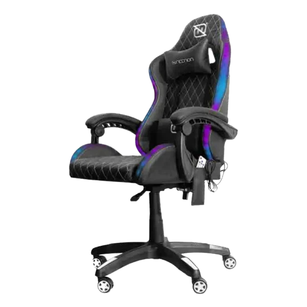 Silla Gamer Necnon NBSGR133RG hasta 150kg Negro/Rosa