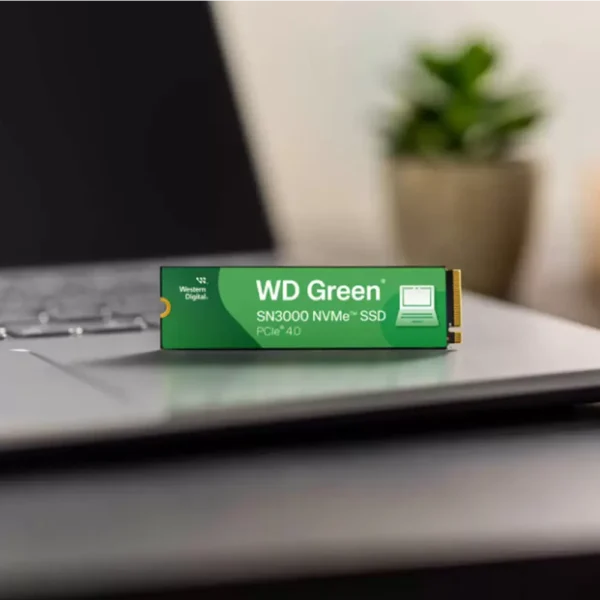 WD Green SN3000 NVMe 500GB-2 Unidad de Estado Solido WD Green SN3000 NVMe 500GB M.2 4100 MB/s Escritura 5000 MB/s Lectura PCI Express 4.0