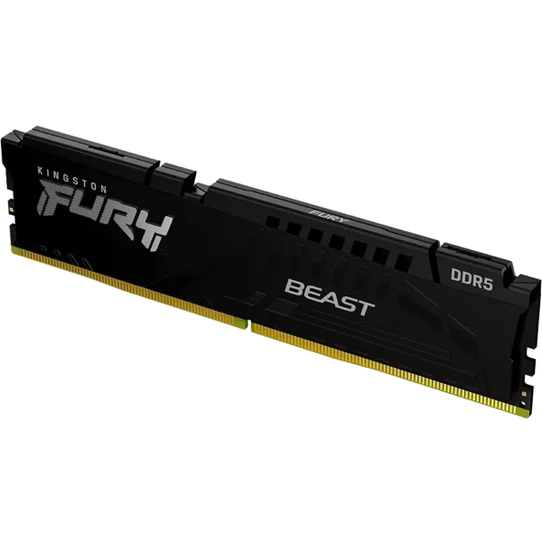Memoria RAM DDR5 UDIMM Kingston Fury Beast Negra 8GB 5200MT/s
