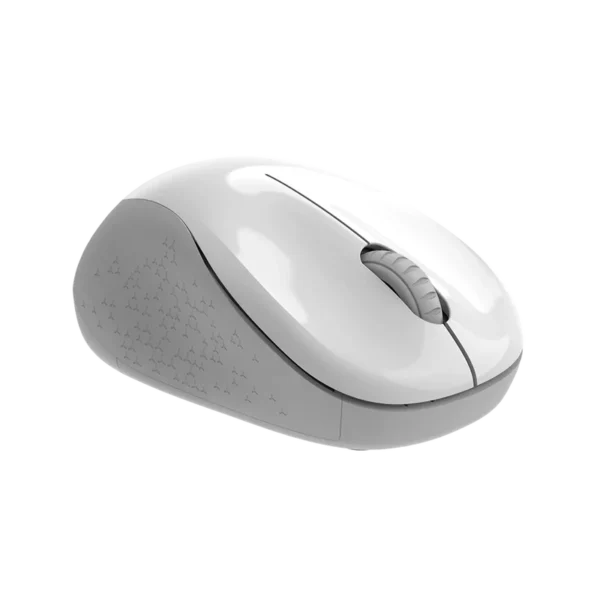 AC-934886-2 Mouse Estándar Acteck Optimize Trip MI480 Blanco Óptico 1600DPI 2 Botones Radiofrecuencia Inalámbrico
