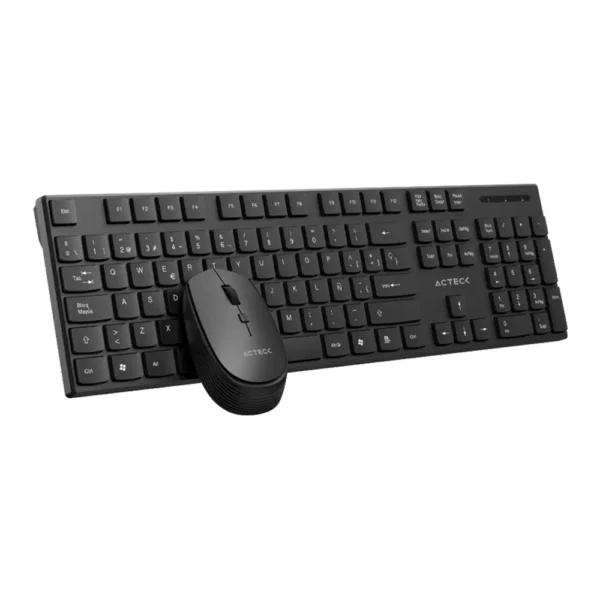Acteck Vantage Prime MK555-2 Kit de Teclado y Mouse Acteck Vantage Prime MK555 Inalámbrico USB Negro Español