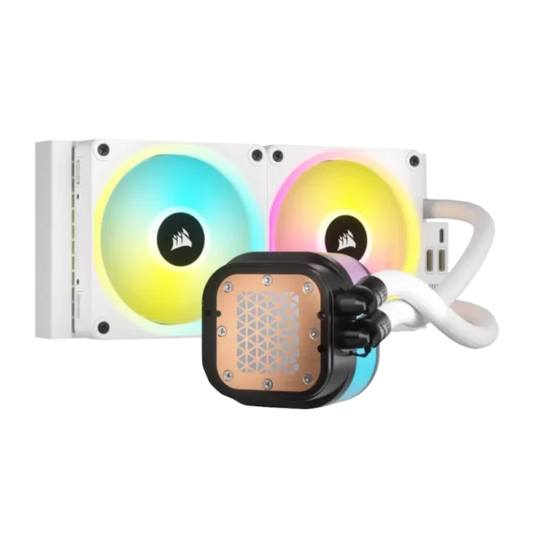 Enfriamiento Líquido Corsair iCUE Link H100i RGB Blanco
