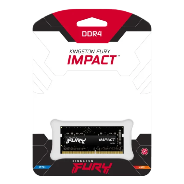 Memoria RAM Kingston DDR4 SODIMM FURY Impact 16GB 3200MHz XMP