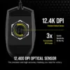 Mouse Gamer Corsair Katar Pro Ultra Ligero Negro Óptico 12400DPI 6 Botones Alámbrico USB 2.0 Tipo A