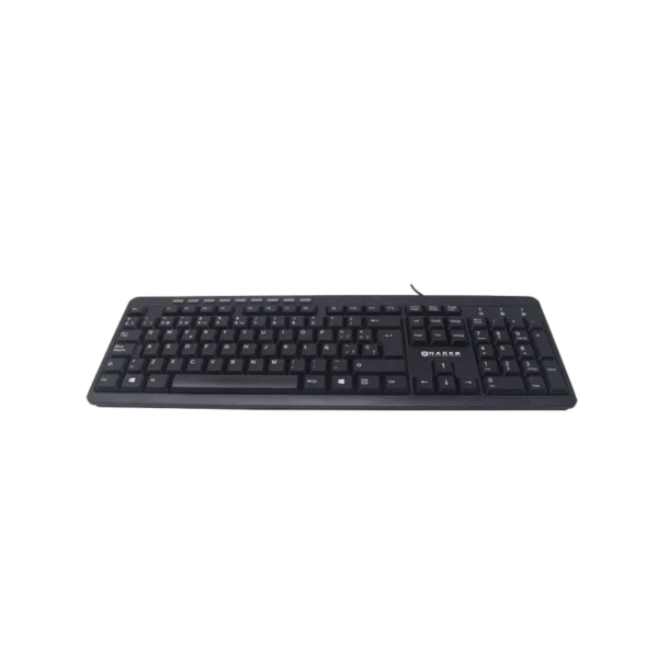 Teclado Estándar Naceb NA-0109 Alámbrico USB Negro Español