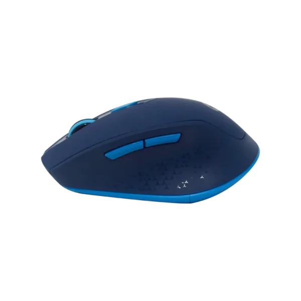 NA-0119A-2p Mouse Ergonómico Naceb NA-0119A Azul Óptico 1600DPI 6 Botones Radiofrecuencia Inalámbrico