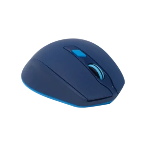 Mouse Ergonómico Naceb NA-0119A Azul Óptico 1600DPI 6 Botones Radiofrecuencia Inalámbrico