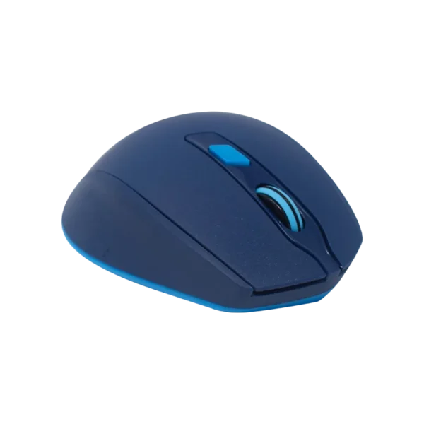 NA-0119A Mouse Ergonómico Naceb NA-0119A Azul Óptico 1600DPI 6 Botones Radiofrecuencia Inalámbrico