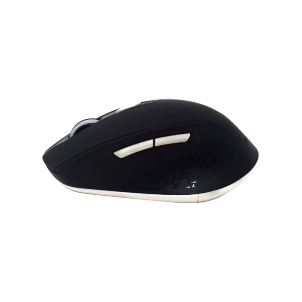 NA-0119N-2p Mouse Ergonómico Naceb NA-0119N Negro Óptico 1600DPI 6 Botones Radiofrecuencia Inalámbrico
