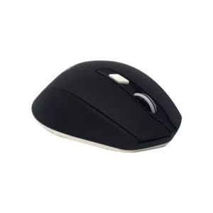 Mouse Ergonómico Naceb NA-0119N Negro Óptico 1600DPI 6 Botones Radiofrecuencia Inalámbrico