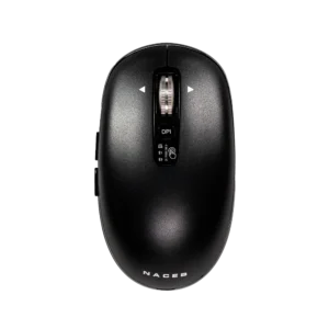 Mouse Estándar Naceb Infinity Elemental LS1 NA-0131N Negro Óptico 32000DPI 6 Botones Radiofrecuencia Bluetooth Inalámbrico