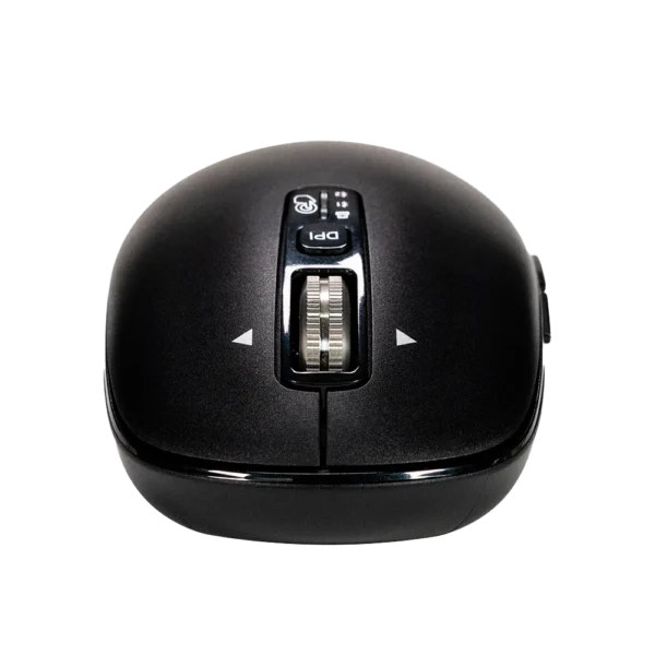 Mouse Estándar Naceb Infinity Elemental LS1 NA-0131N Negro Óptico 32000DPI 6 Botones Radiofrecuencia Bluetooth Inalámbrico