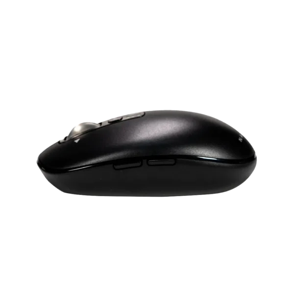 Mouse Estándar Naceb Infinity Elemental LS1 NA-0131N Negro Óptico 32000DPI 6 Botones Radiofrecuencia Bluetooth Inalámbrico