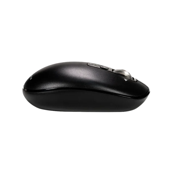 Mouse Estándar Naceb Infinity Elemental LS1 NA-0131N Negro Óptico 32000DPI 6 Botones Radiofrecuencia Bluetooth Inalámbrico