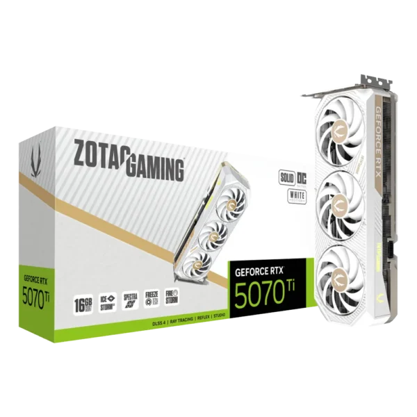 RTX 5070 Ti Solid Core OC White Edition
