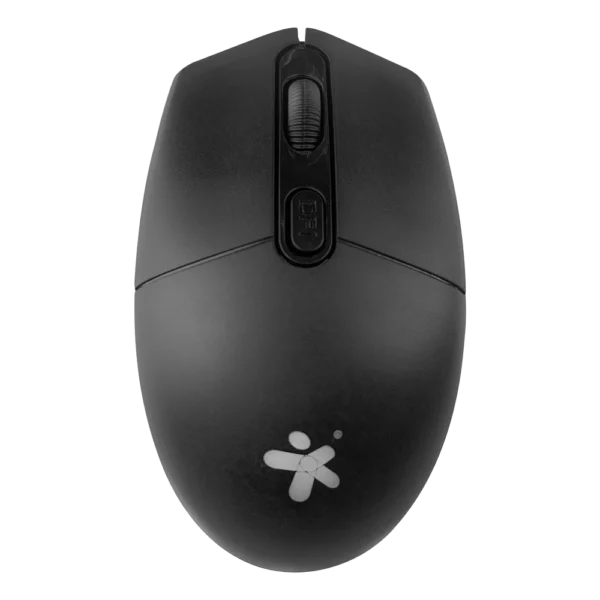 STPMOA7B-1 Mouse Estándar Stylos STPMOA7B Negro Óptico 1000DPI 3 Botones Alámbrico