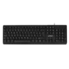 Teclado Estándar Acteck Inspire TA210 Membrana Alámbrico Negro Español