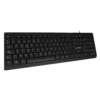 Teclado Estándar Acteck Inspire TA210 Membrana Alámbrico Negro Español