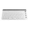 Teclado Estándar Acteck Uny Comp Ti685 Membrana Inalámbrico RF Bluetooth Blanco Español