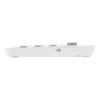 Teclado Estándar Acteck Uny Comp Ti685 Membrana Inalámbrico RF Bluetooth Blanco Español