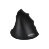 Mouse Ergonómico Acteck Virtuos Fitt MI520 Negro Óptico 24000DPI 7 Botones Radiofrecuencia Bluetooth Inalámbrico