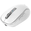 Mouse Estándar Acteck Optimize Trip Pro MI580 Blanco Óptico 1600DPI 6 Botones RF Bluetooth USB-A Inalámbrico