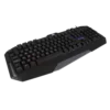 Teclado Gamer Balam Rush Gunfire KG330 LED RGB Membrana Alámbrico Negro Español