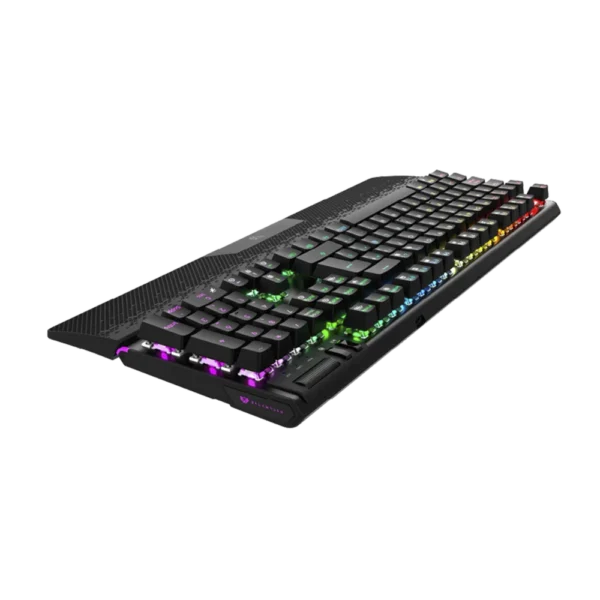 Teclado Gamer Balam Rush Dominate Expert GK979 LED RGB Mecánico Switch MX Red Alámbrico Negro Español