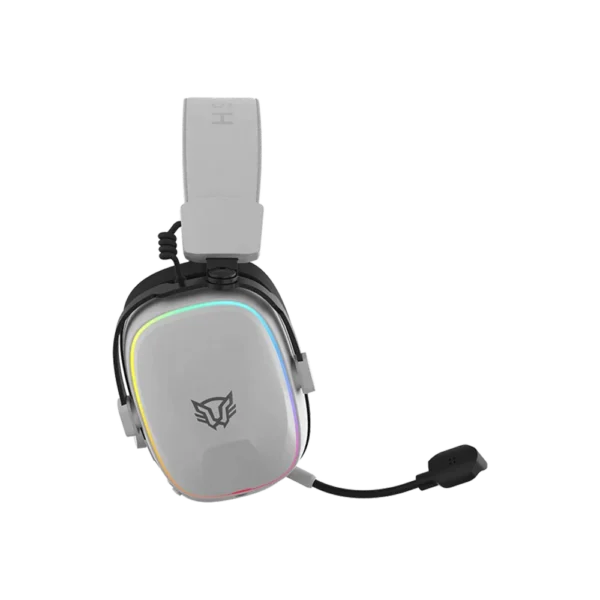 Headset Gamer Balam Rush Aeon Expert HS1100 Blanco RGB con Micrófono Inalámbrico/Alámbrico 2.4GHz USB-C Bluetooth