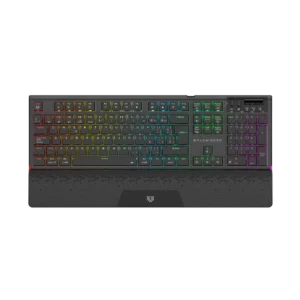 Teclado Gamer Balam Rush Dominate Expert GK979I LED RGB Mecánico Switch Outemu Red RF Inalámbrico Bluetooth Negro Español