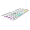 Teclado Gamer Balam Rush Dominate Expert GK979I LED RGB Mecánico Switch Outemu Red RF Inalámbrico Bluetooth Blanco Español