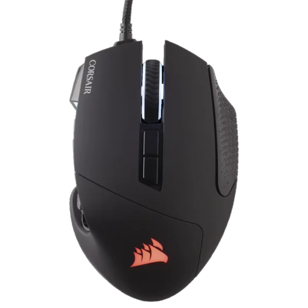 Mouse Gamer Corsair SCIMITAR RGB Elite Negro Óptico 18000DPI 17 Botones Alámbrico USB